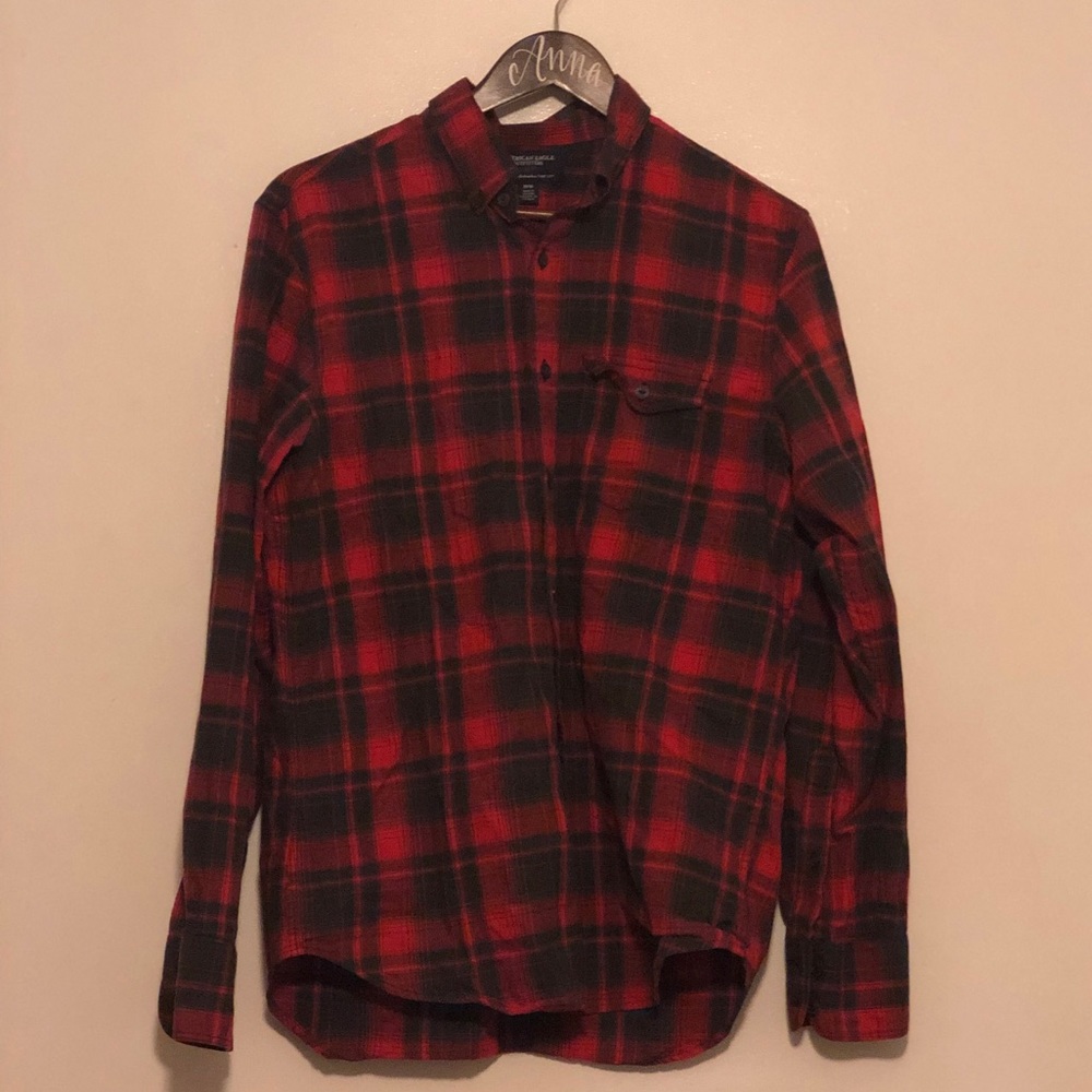 AE Men’s Flannel Shirt - SlimFit
